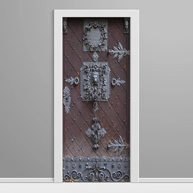 Almudena Cathedral Metal Relief Door Wrap